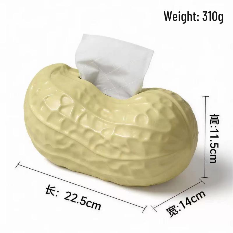 2026 Cute Cartoon Silicone Tissue Box and Ornament for Living Room