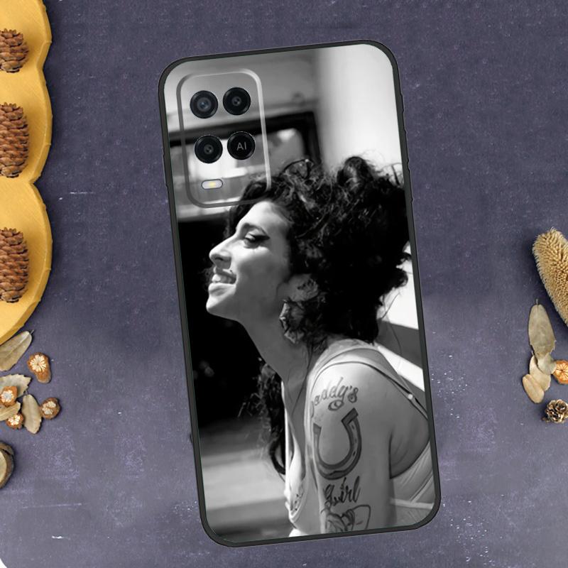 Amy Winehouse For OPPO A57s A53 A31 A5 A9 A15 A16 A17 A77 A76 A96 A52 A72 A91 A93 A54 A74 A94 Phone Case