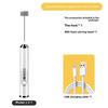 Compact Electric Milk & Egg Frother - Handheld Whisk & Beater for Creamy Coffee and Smooth Mixtures