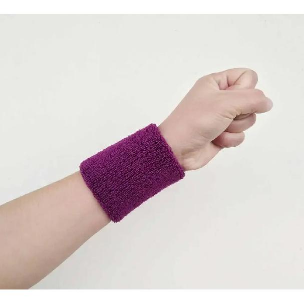 1PC Sport Wristband Fitness Gym Wrist Sweatband Tennis Volleyball Wrist Brace Sport Safety Wrist Support Sweat Band Protector