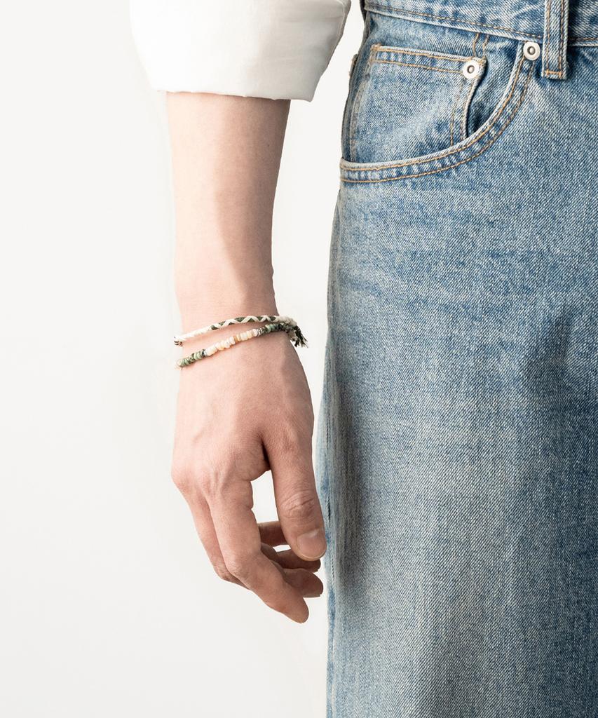 Wild Bricks W25 Double Bracelet (Green)