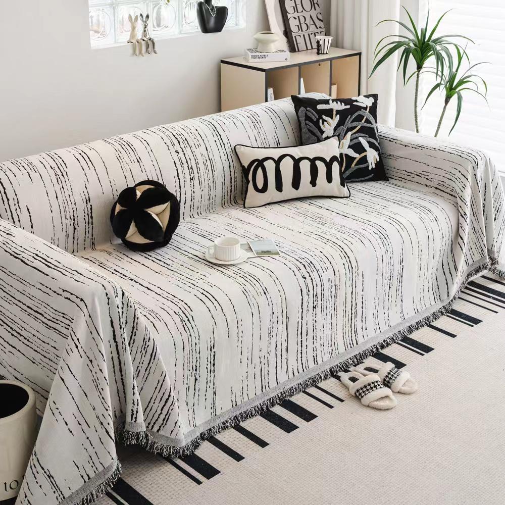 Luxury Soft Chenille Sofa Towel Anti-scratch Furniture Protective Cover  Universal 1/2/3/4 Seater Couch Cover for Living Room