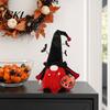 Halloween Outdoor Decorations Gnome Decor, Faceless Vampire Bat Doll Figurine for Shelf Table, Spooky Cute Ornament Party Home, Trick or Treat Festive