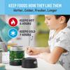 THERMOS FUNTAINER 10oz Edelstahl Vakuumisoliertes Suppengefäß mit Löffel Minecraft Kinder