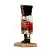 Christmas Nutcrackers Figures Holders Christmas Figure Decoration Table Ornament Wooden Soldier Nutcrackers Figures top sale