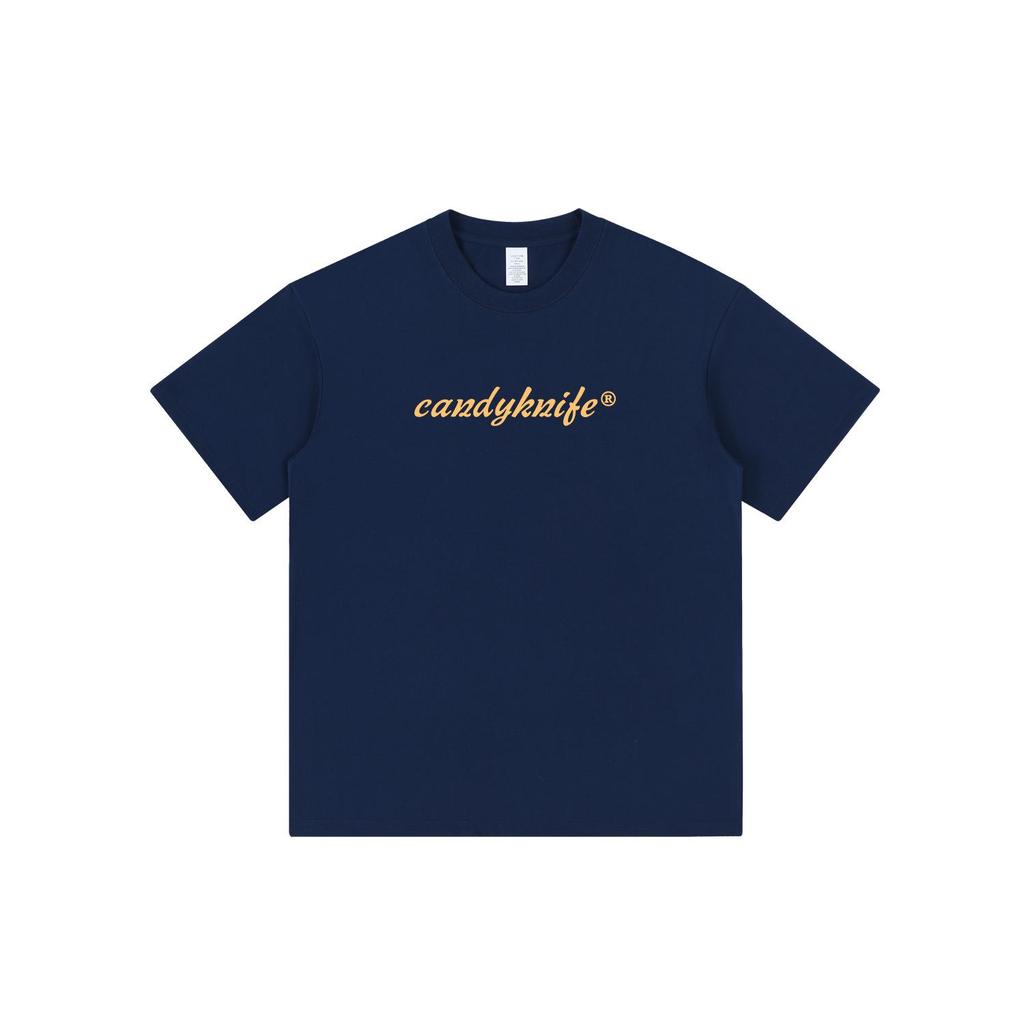 Trendy Unisex Simple Print Cotton T-Shirt - Short Sleeve Summer Style