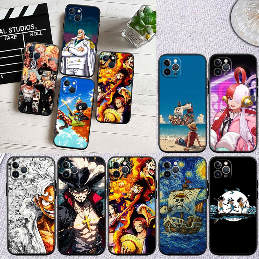 FM4 Anime One Piece Soft Shell Phone Case for OPPO A3 Pro A72 A74 A76 A77 A77S A78 A79 A94 A95 A18 A40M A58