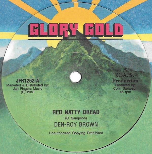 

12inch Record DENROY BROWN Red Natty Dread JFR1252 Glory Gold 2018 UK Reggae Ska Dub Used