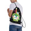 Custom K-KeroKeroKeroppies Drawstring Bag Men Women Lightweight Frog Anime Sports Gym Storage Backpack