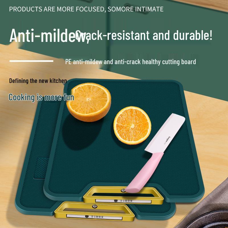 Antibakterielles, schimmelbeständiges Schneidebrett aus lebensmittelechtem PE für Fleisch und Gemüse