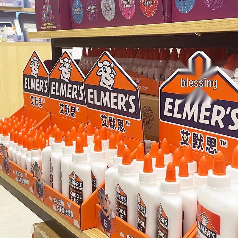 Elmer's USA Multi-functional White & Transparent Liquid Glue for Slime and Puzzles