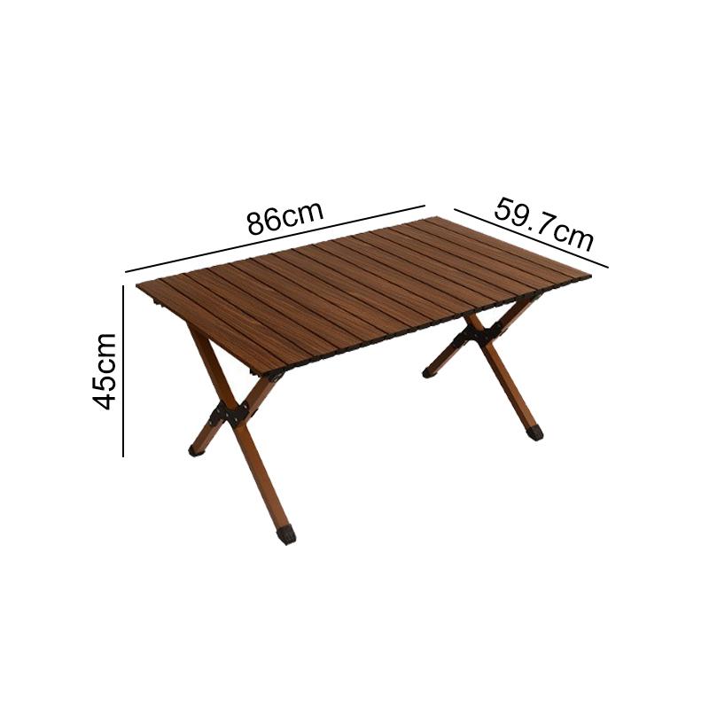 Camping Folding Table Chicken Rolls Table Camping Picnic Barbecue Travel Fishing Equipment
