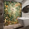 Enchanted Forest Shower Curtain - Multi-Style Bath Decor, Perfect for Those Who Love Nature-Inspired and Practical Designs