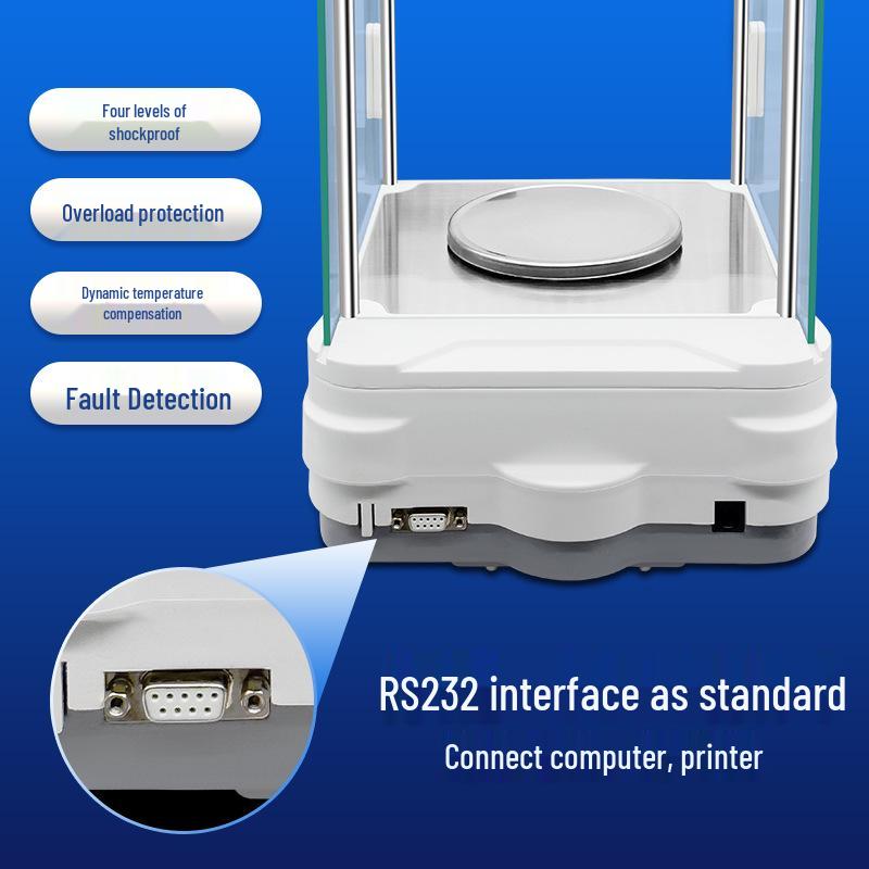 Precision Electronic Analytical Balance 0.1mg To 1mg for Laboratory Use