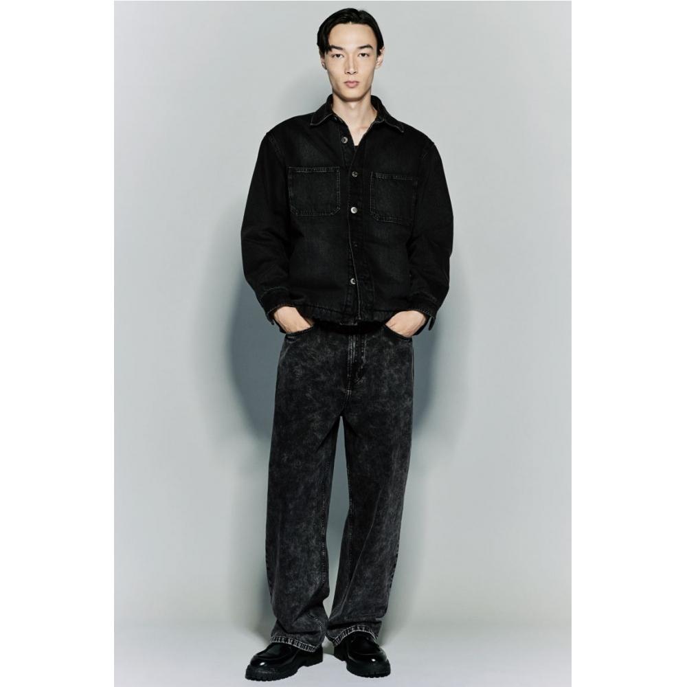 

Джинсы мешковатые HM Vintage Black 2830