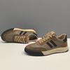 High-end Light Luxury Leather Board Shoes, Raw Soft-soled Flat Shoes