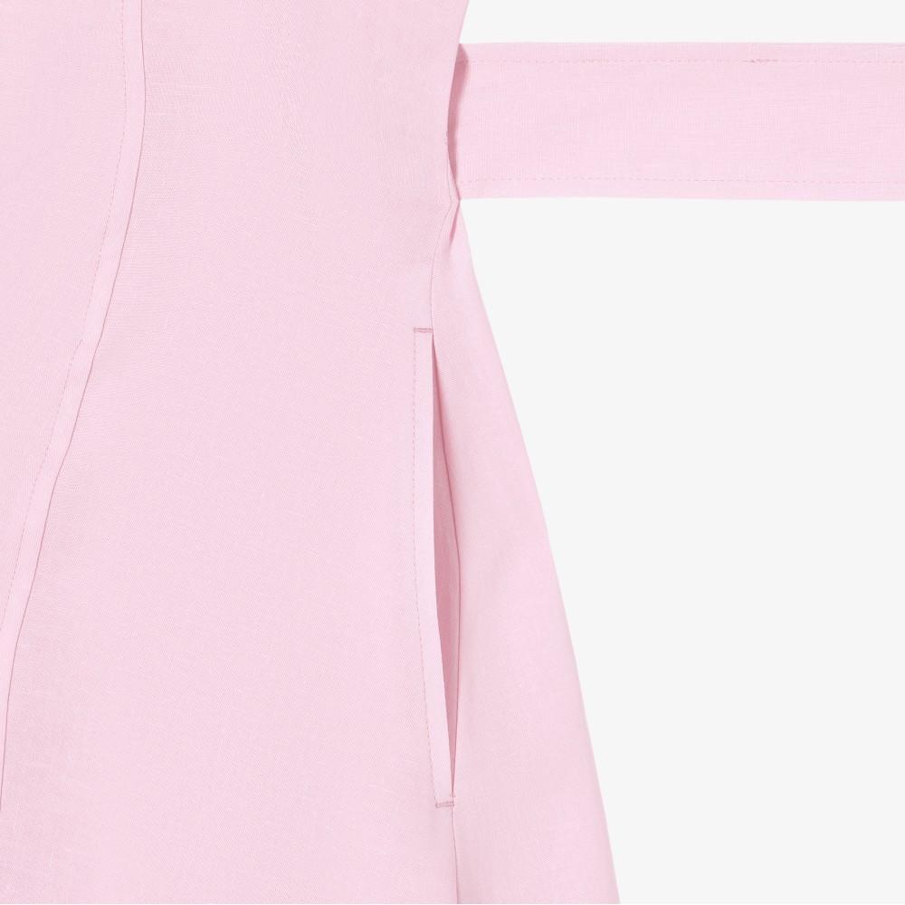 [lacoste] Women's Linen Shirt Dress EF319E-56GZ4H