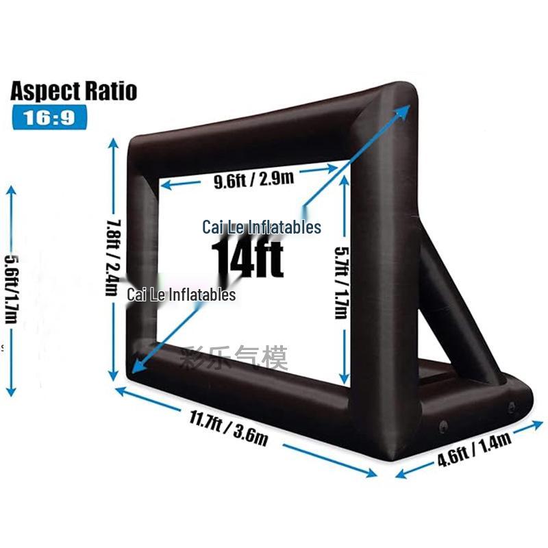 

Великий надувний кіноекран для вулиці - Портативна завіса для домашнього кінотеатру