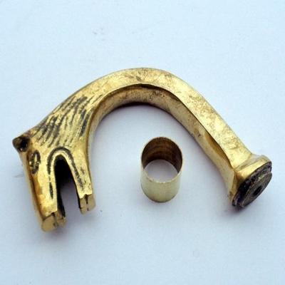Vintage Style Brass Handle Only For Walking Stick Cane