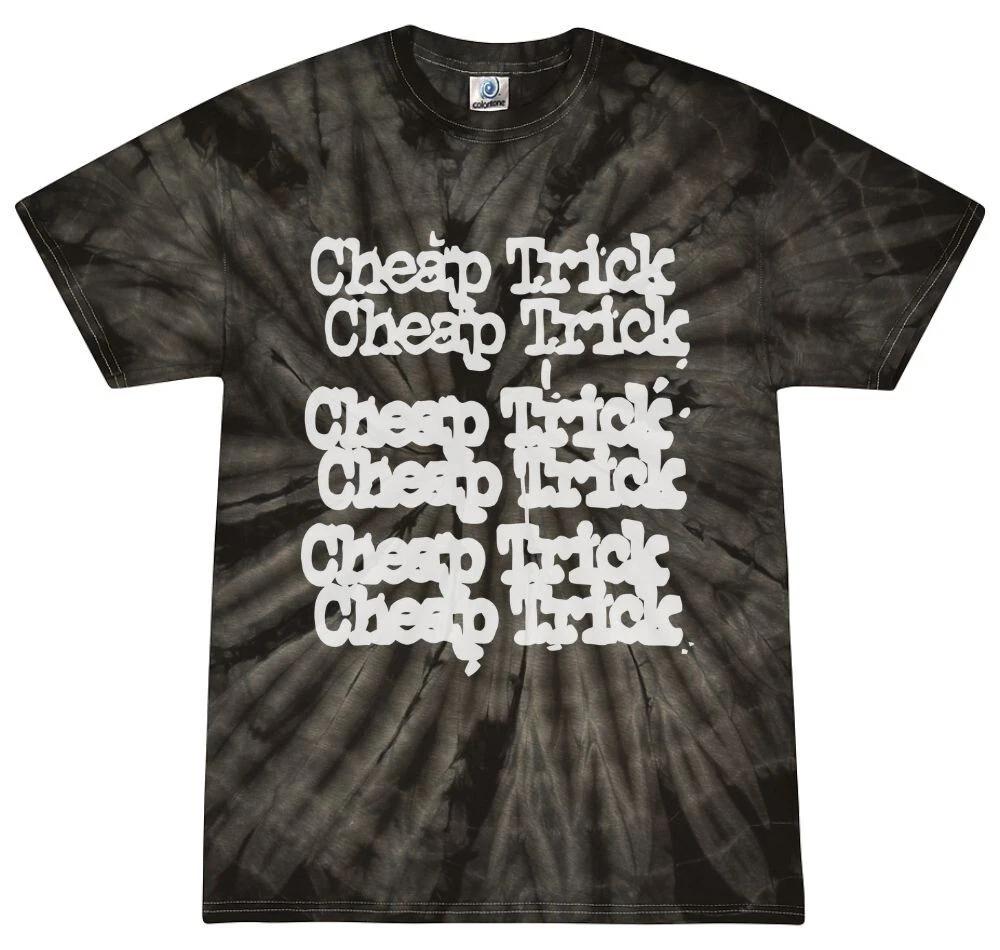 Cheap Trick Tie-Dye T-Shirt Rock Band Classic Youth and Adult Size Cotton Tee S
