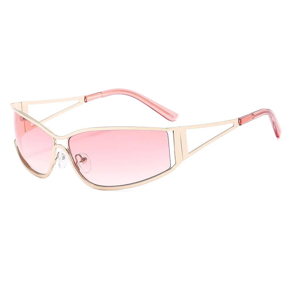 New Punk Goggles Women's Sunglasses Men's Y2K Sports Driving Sun Glasses Vintage Shades Female Riding Eyewear