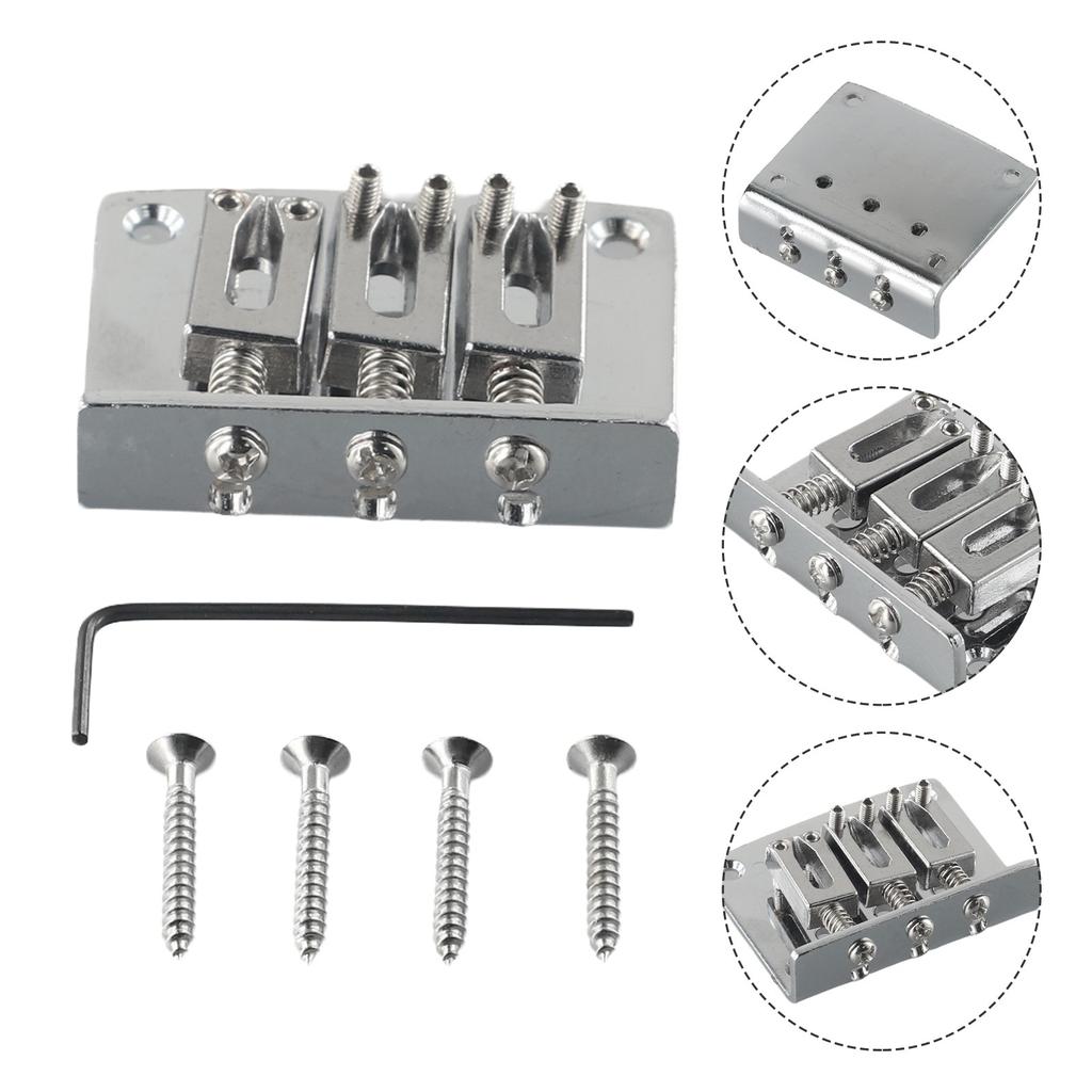 Guitar Bridge And Wrench Electric Guitar Bridge For Cigars Box