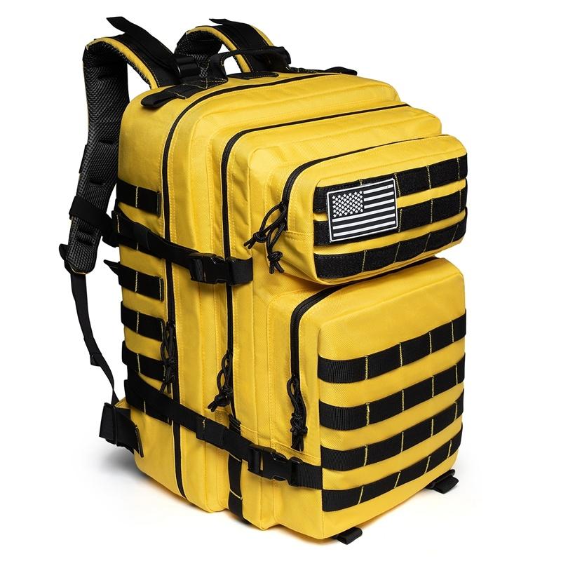 

45L Tactical Backpack For Men Molle 3 day survival Backpack Hunting Camping Hiking GYM Rucksack Survival Bug Out Bag жовтий