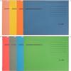 Hanging File Folders 8PCS Wall Mounted Holder for A4 Documents Office Supplies Folder Organizer with Dividers and Tabs
