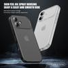 KEYSION Transparente Mattes Handyhülle für iPhone 17 Durchscheinende Weiche Silikon+PC Stoßfeste Handy-Rückabdeckung für iPhone 17 2025