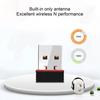 WiFi Adapter Stable Signal Fast Adapter for Compact USB Wireless Transmission ABS Dorm