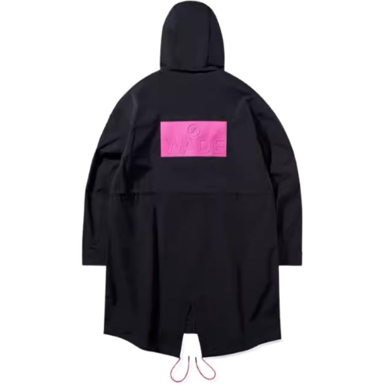 Li-Ning Loose Fit Long Sleeve Cardigan Windbreaker Men outerwear Black AFDQ117-1