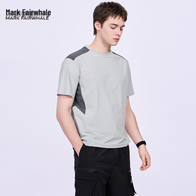 

Mark Fairwhale Men s Colorblock Cooling Short Sleeve T-Shirt S