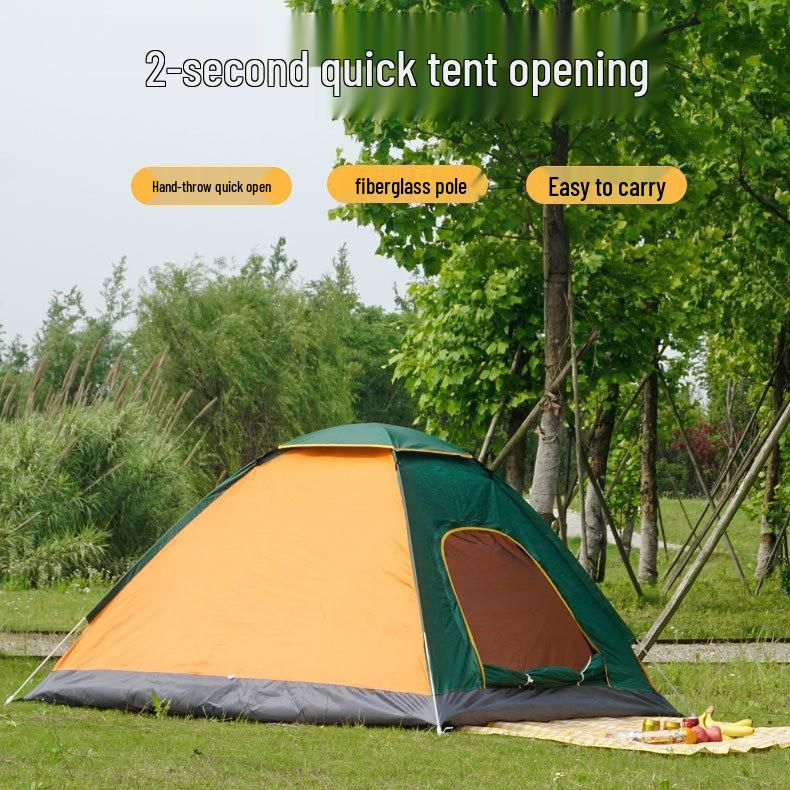 Automatic Lightweight Double Person Instant-Open Camping Tent