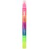 Colorful Animal-Themed Stress Relief Markers: Flexible Decompression Art Supplies for Kids with Sleeves and Fluorescent Planner Pens.