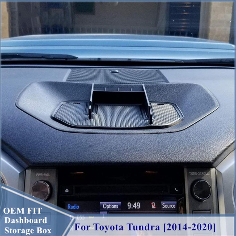 Car Dashboard Center Console Storage Box For Toyota Tundra 2014-2020