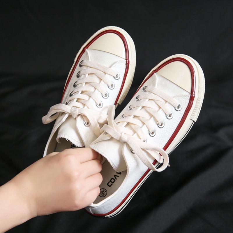 Z Canvas Shoes - Women's 2025 Spring Ulzzang Trendy Harajuku Sneakers, Versatile White for Students and Couples.
