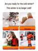 Unisex Smart Heating Parka - Full Body Heated, Windproof & Waterproof Jacket for Outdoor Warmth
