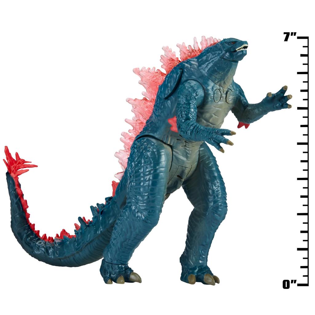 Playmates Toys Godzilla x Kong Battle Roar Godzilla 35506 7-inch Figure,