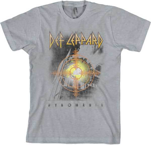 DEF LEPPARD - Target Pyromania - T Shirt S,M,L,XL Brand New Official Merchandise