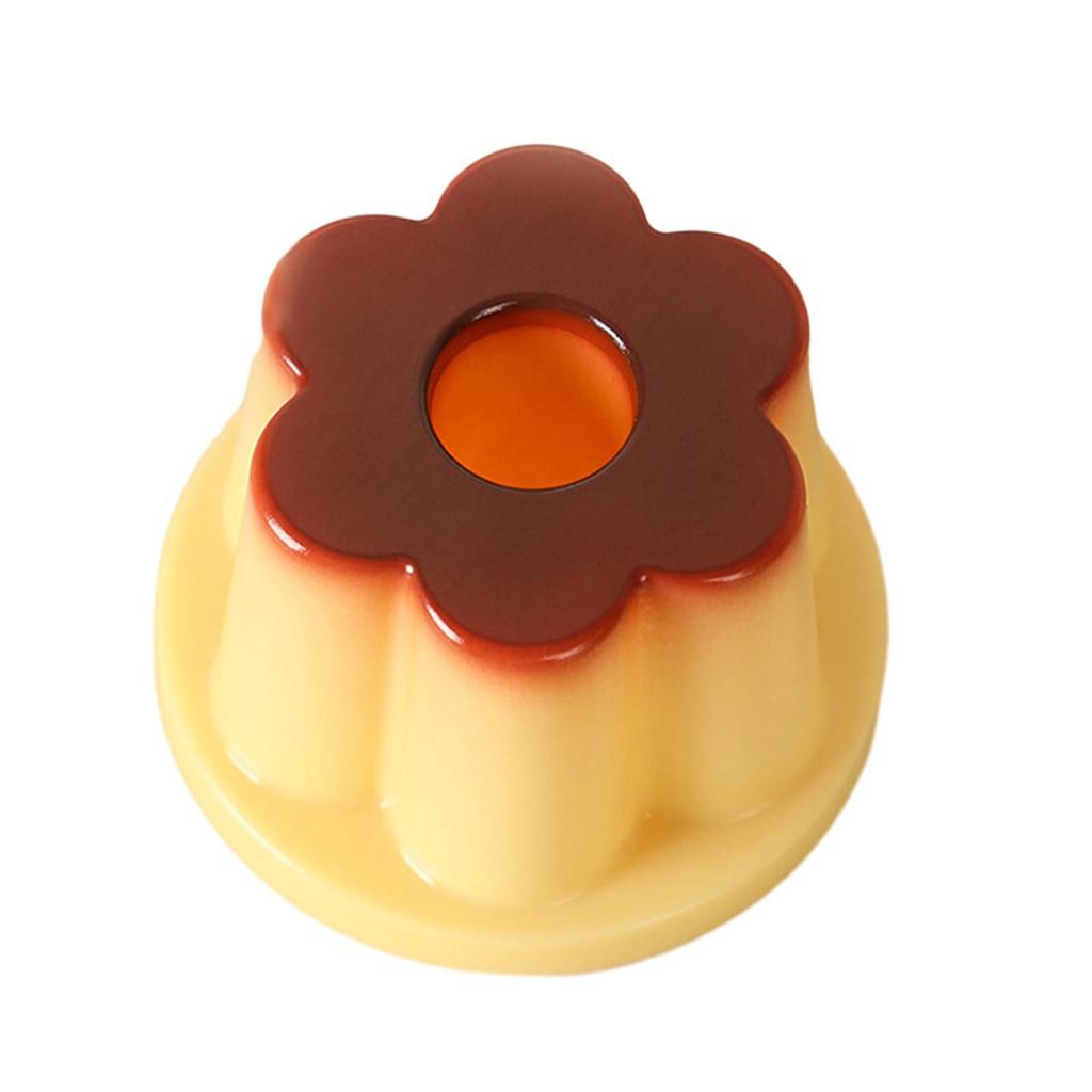 Cute Pen Holder Lovely Pudding Shape Perfect Gift for Girls Desktop Ornament Creative Pen Container Lovely Pudding