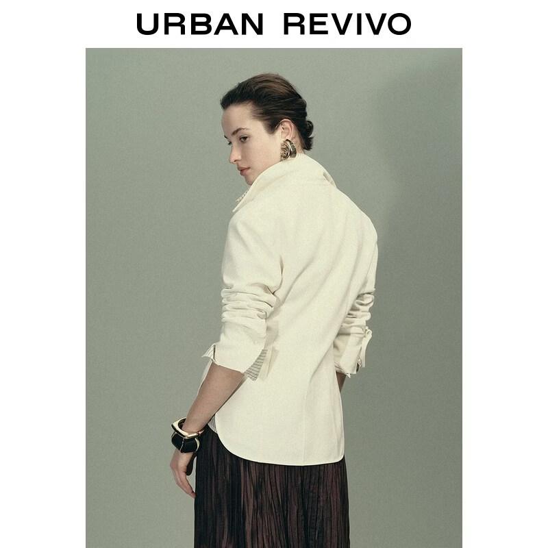 UR Women's Stitched Open-front Shirt UWU260003