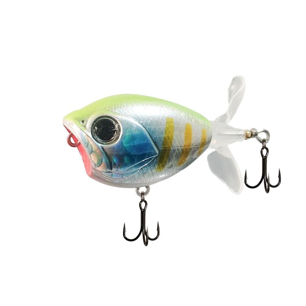 

Rotating Tail Surface Bait 6g/50mm 11g/60mm Bass Fake Bait 2024 Topwater Fishing Lure Fishing 6g/50mm-B