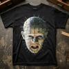 NEU! Hellraiser Pinhead Nahaufnahme Herren Grafik Unisex T-Shirt