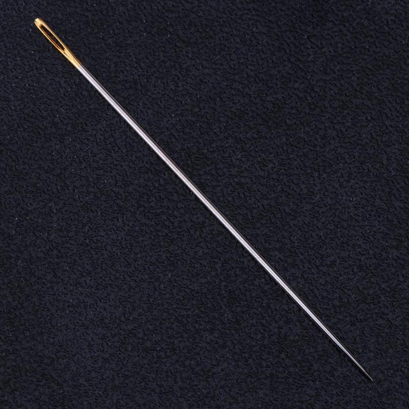 16Pcs/set Hand Sewing Needles Gold Eye Needle Embroidery Tapestry Home Wool DIY Sewing Accessories