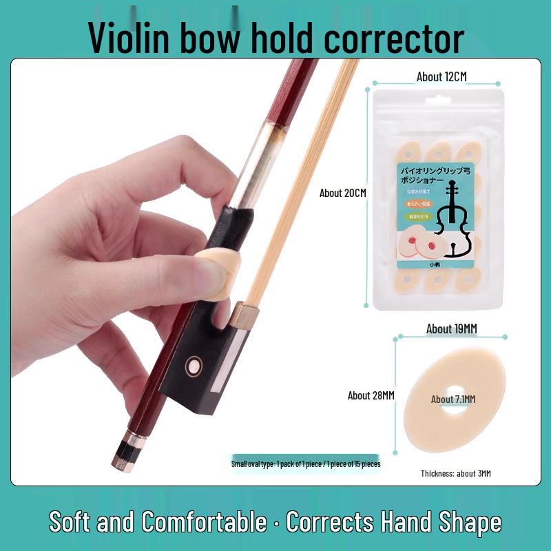 Geigenbogen-Griffkorrektor für Kinder & Erwachsene: Übungshilfe für die linke und rechte Hand