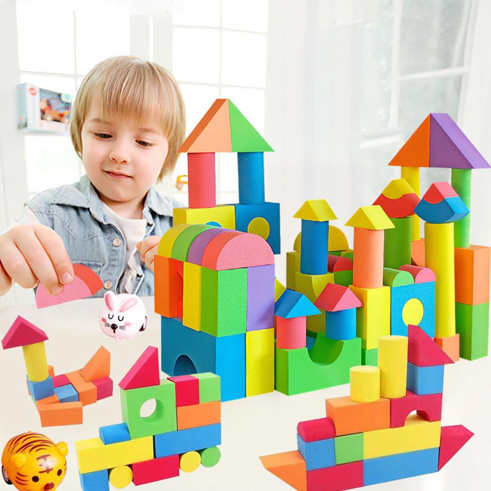 Children's soft toys made of sponge