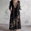 Abiti casual con scollo a V e maniche 2/1 primavera estate moda donna