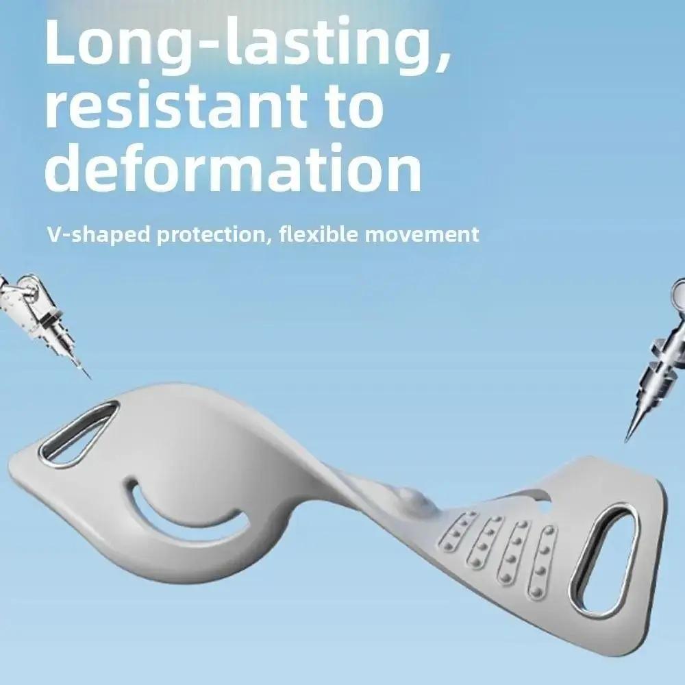 Verstellbarer Silikon-Patellasehnen-Stützgurt Kniebandage für Sehnenentzündung Laufen Fußball Patella Stabilisator Band