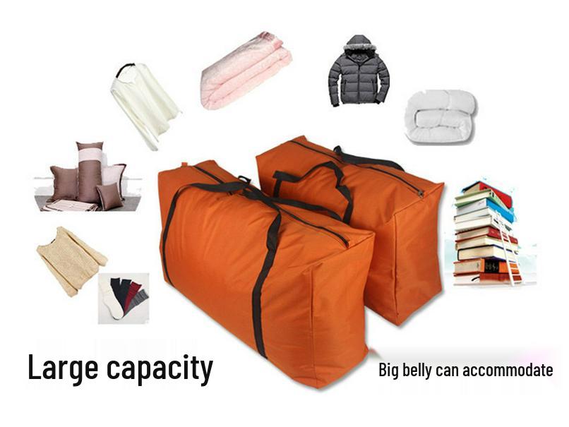 Durable Oxford Cloth Storage Bag - Dustproof & Spacious for Clothes and Quilts