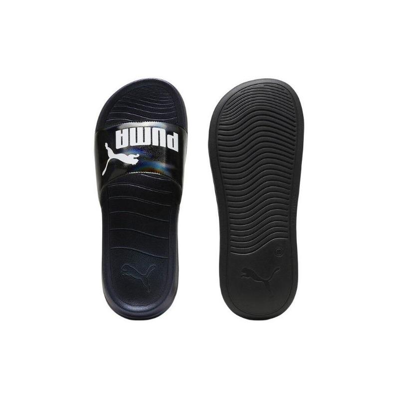 Puma Popcat 20 Unisex Non-slip Wear-resistant Slide Sandals Black 395421-02